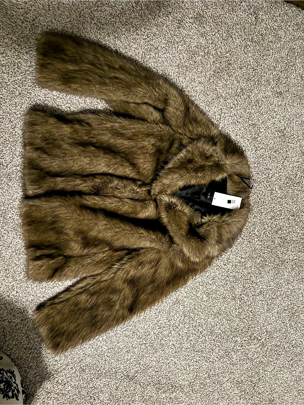 MNG Brown Teddy Jacket NWT